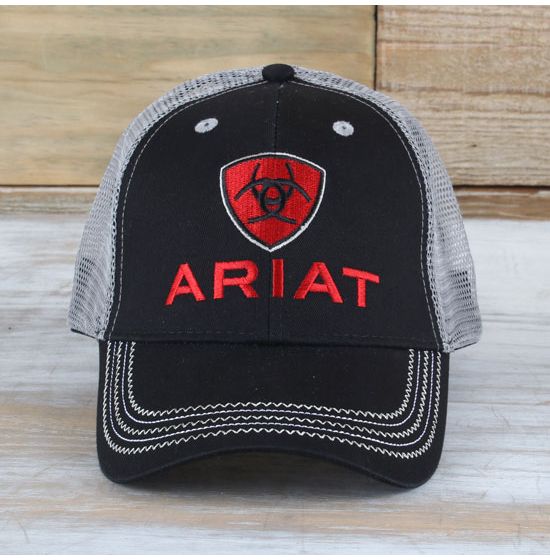 Ariat hat black sale