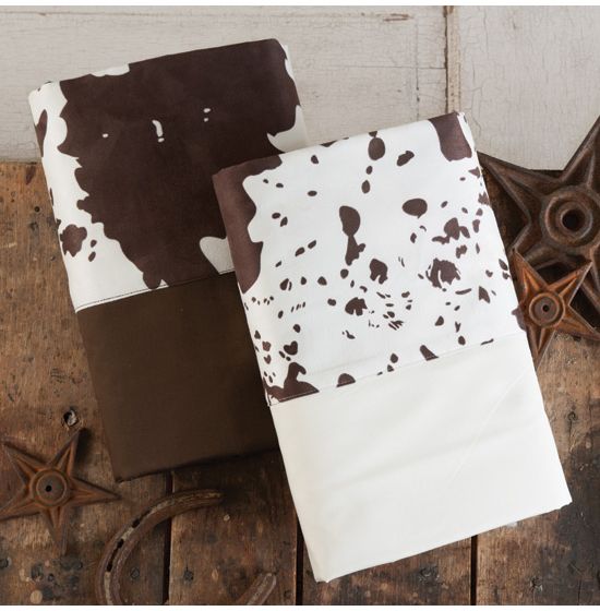 Cow print Border Sheet Set