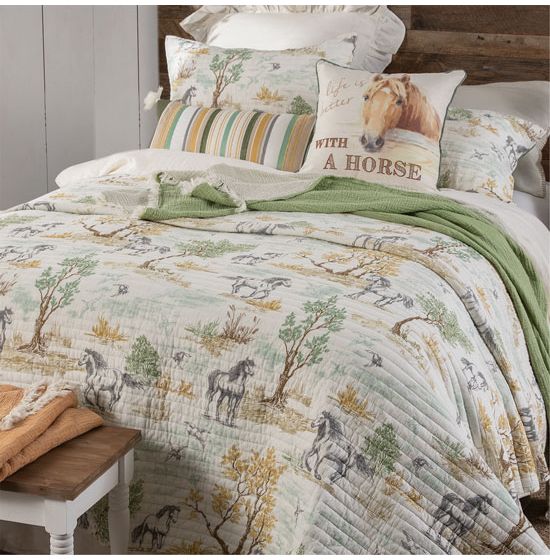 Graystone Meadow Quilted Bedding Collection