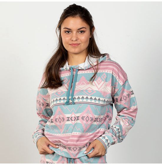 Range By Rock & Roll Metztli Aztec Hoodie