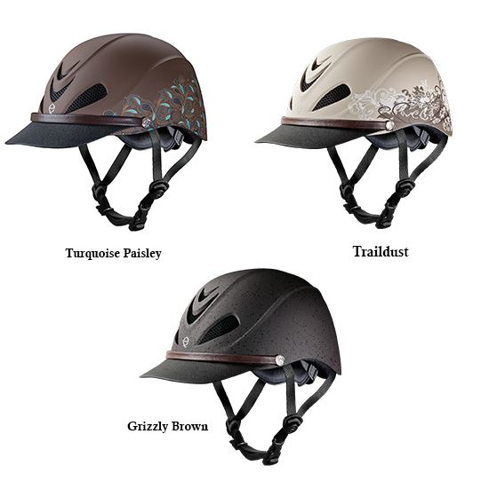 Troxel Riding Helmet Dakota Traildust Duratec Horse Safety Low Profile Medium