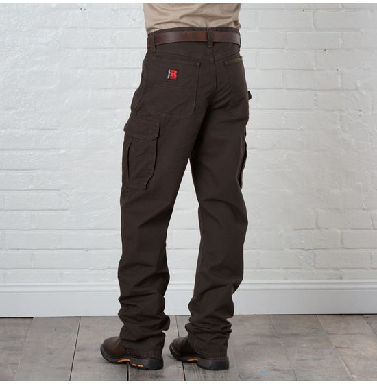 Wrangler Riggs Workwear Dark Brown Ranger 3W060DB Pants | Gürtel