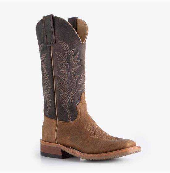 Rod s Exclusive Anderson Bean Natural Brahma Bison Boots Brown Men s Boots from Rod s True Western Size 10 1 2