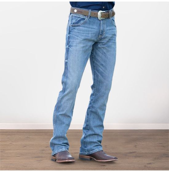 Wrangler Men's Retro Greeley Slim Fit Bootcut Jeans 77MWZGL - Russell's  Western Wear, Inc.