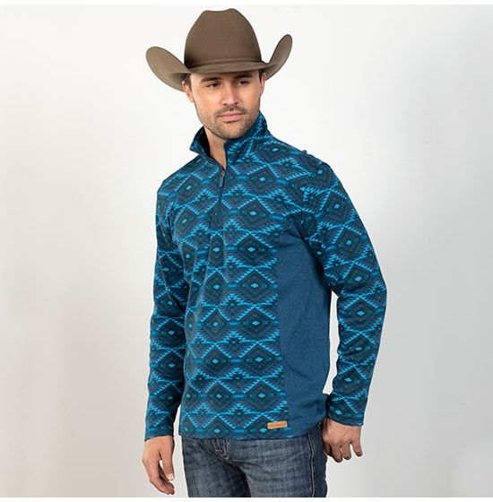 Aztec quarter zip pullover 2025