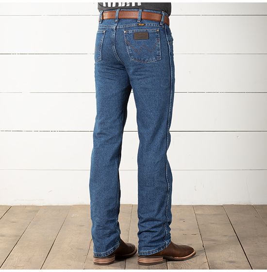 Wrangler Premium Performance Dark Stonewash Long Inseam