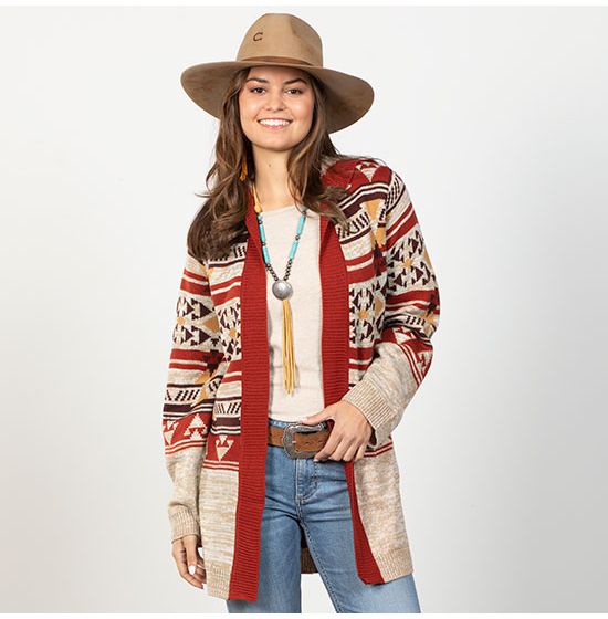 Wrangler Retro Arrey Aztec Cardigan