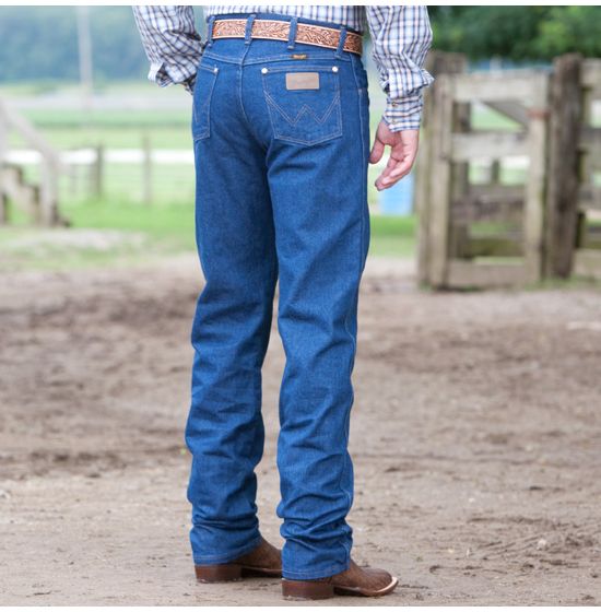 Wrangler Original Fit Prewashed Indigo Long Inseams 13MWZPW Jeans