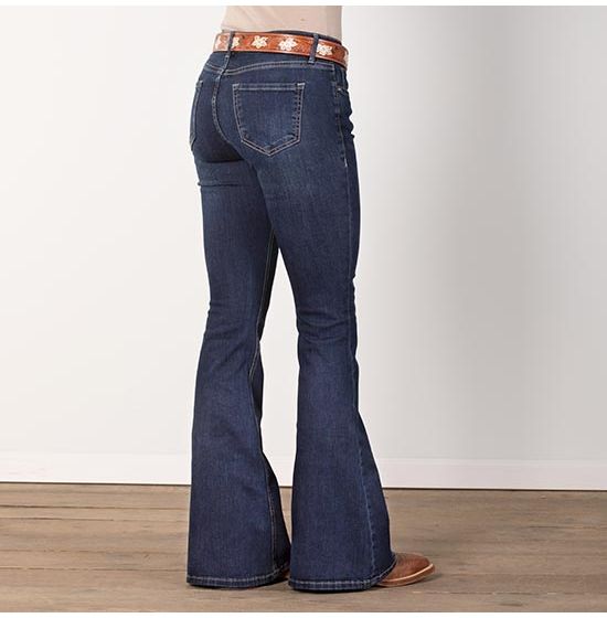 Grace In LA Fantastic Flare Relaxed Fit Jeans