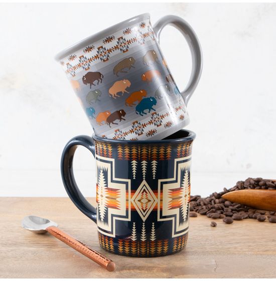 Pendleton Ceramic Mug Prairie Rush Hour
