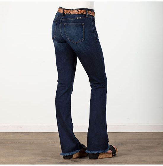Kancan Lawrence Low-Rise Bootcut Jeans