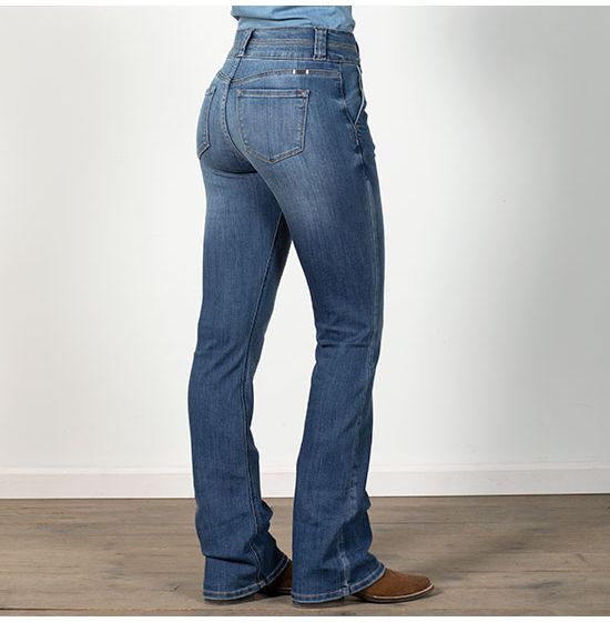Kancan Keke High-Rise Bootcut Jeans