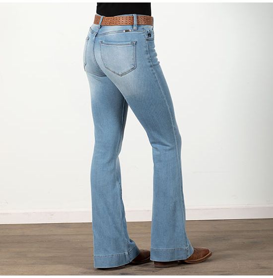 Kancan Justine High-Rise Flare Jeans
