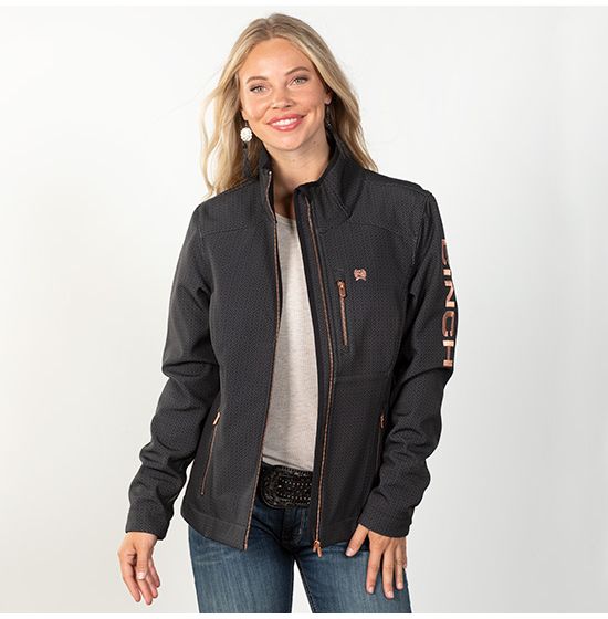 Cinch Concealed Carry Copper And Black Jacket