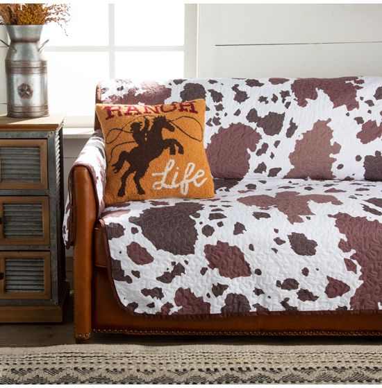 Cow couch clearance