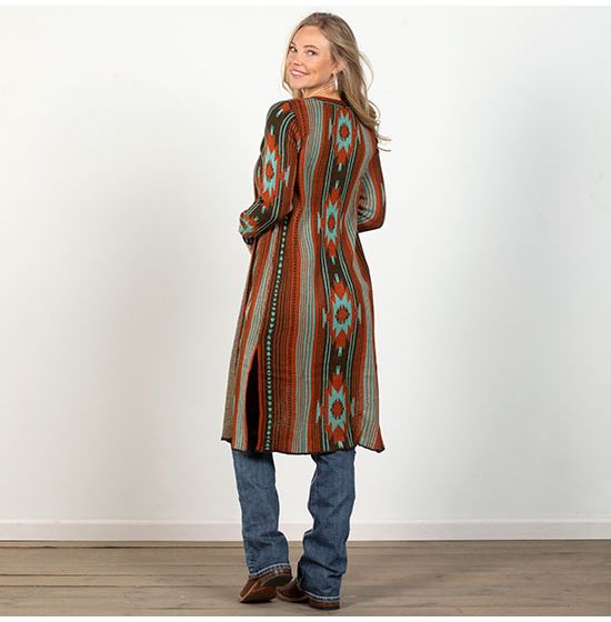 Rock & Roll Cowgirl Southwest Sun Aztec Cardigan