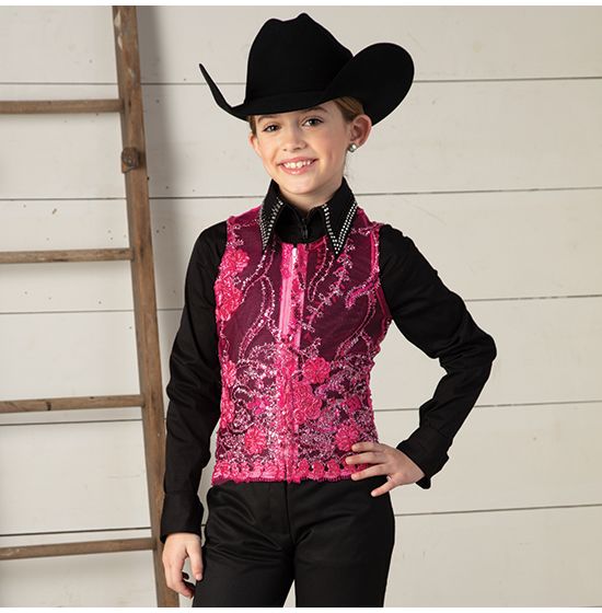 Girls' Fuchsia Show Stopper Vest