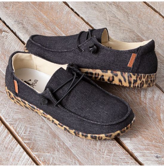 Corkys Leopard Print Kayak Shoes