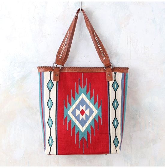 Aztec Saddle Blanket Concealed Carry Tote