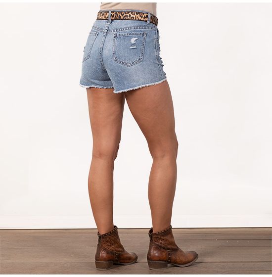 Rock & Roll Cowgirl Tori High-Rise Shorts