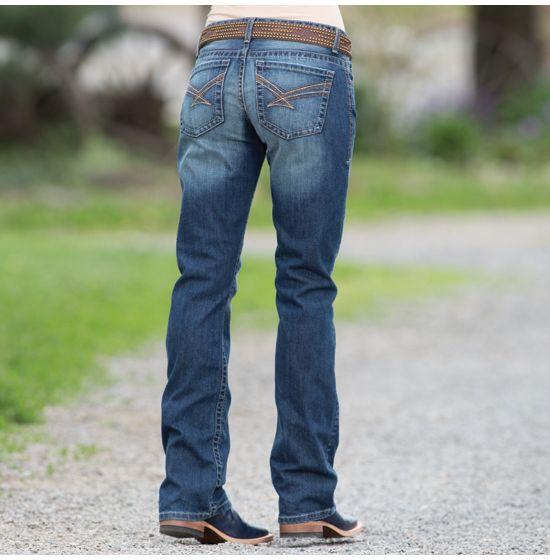 cinch loose fit jeans