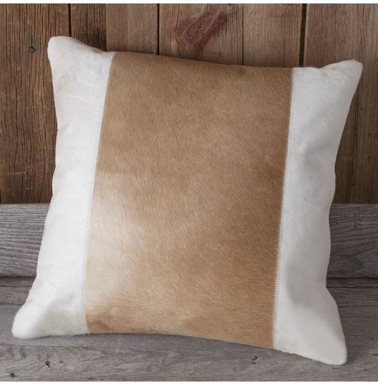 Accent Pillow-Cream Textured Stripes 18X18