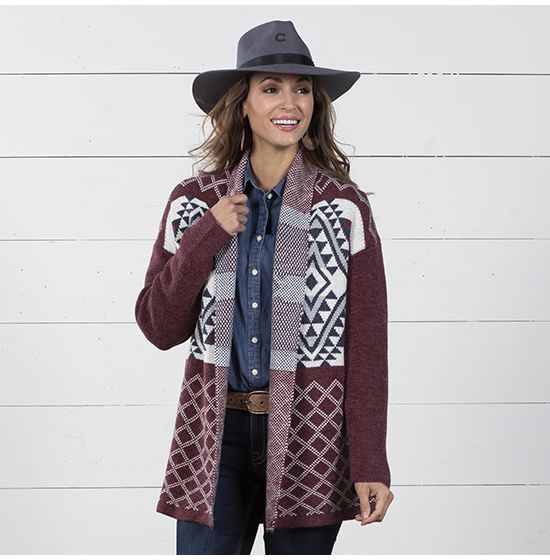 Weekend Getaway Aztec Cardigan