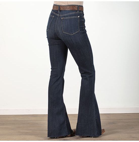 Judy Blue High Waisted Dark Wash Fantastic Flare Jeans