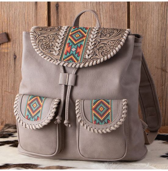 Aztec Khaki Backpack