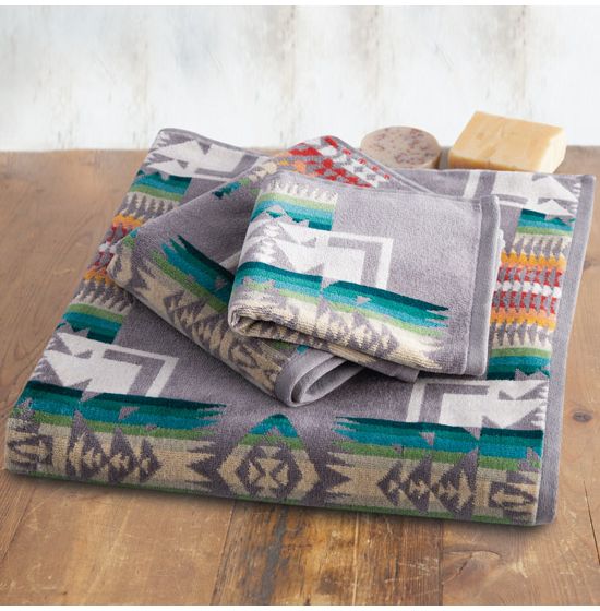 Pendleton Chief Joseph Grey Towels