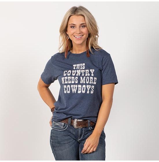 This Country Needs More Cowboys Tee shirt