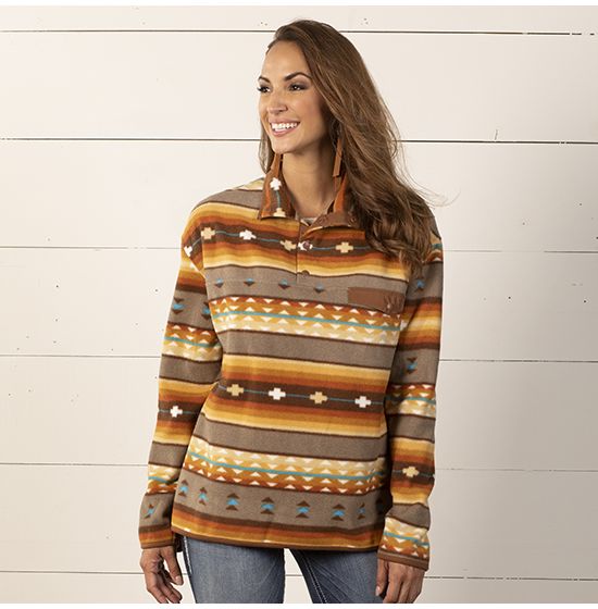 Canyon Springs Southwestern Pullover