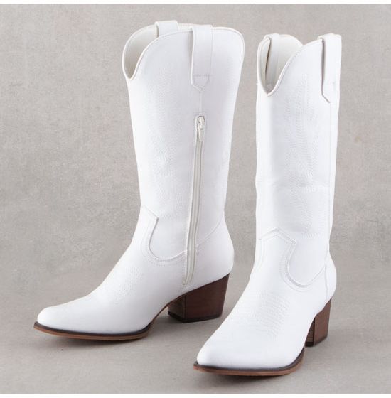 Roper White Nettie Boots