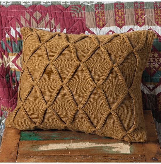 Caramel colored pillows sale