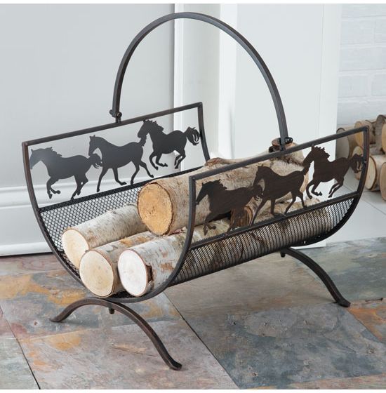 Log sales basket metal