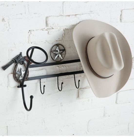 You're A Pistol 2 Hat Rack with Hooks