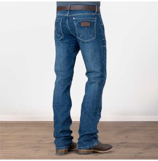 Wrangler Men's Retro Slim Boot Cut Jeans