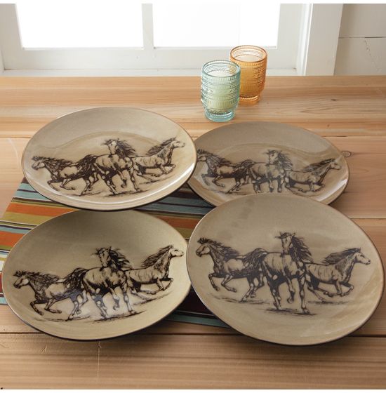 Horse dishes sets deals