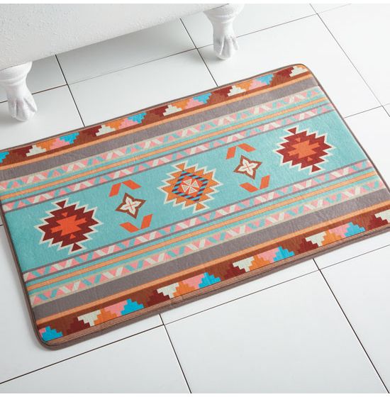 Santa Fe Sun Memory Foam Bath Mat