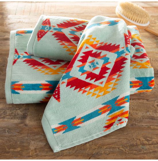 Southwestern Rowan Towels