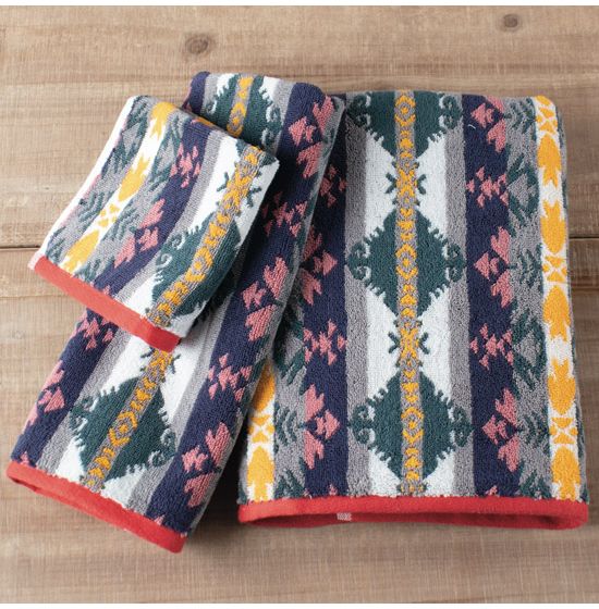 Aztec Camp 3 Piece Towel Set