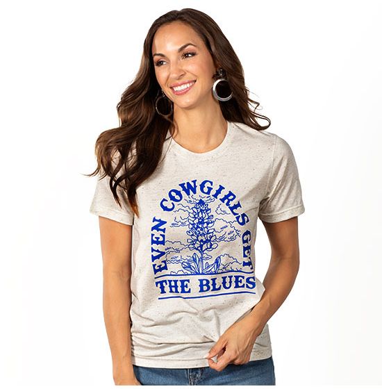 Even Cowgirls Get The Blues Tee Shirt