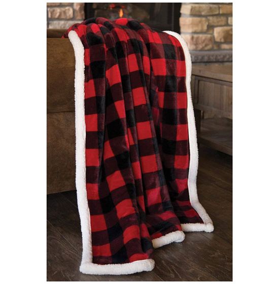 Lumberjack Plaid Throw Blanket