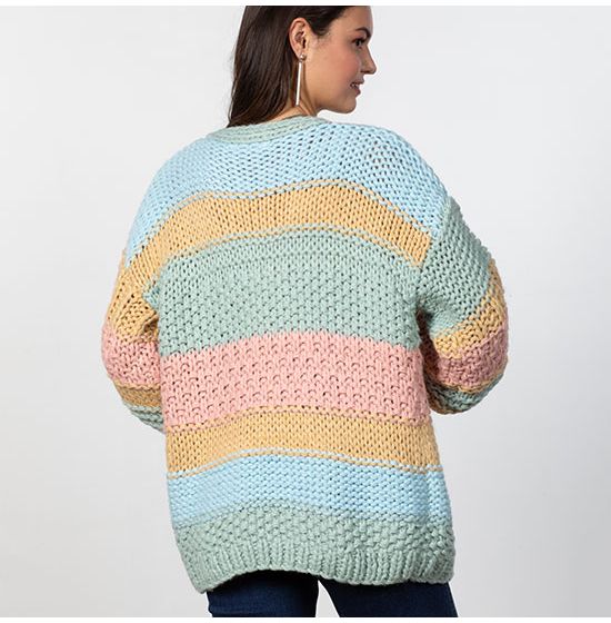 Cozy Color Block Sweater | Cute Sweaters | ShopDressUp