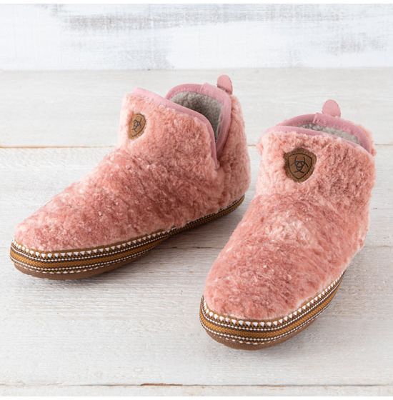 Ariat Pink Bootie Slipper