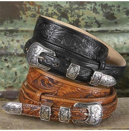 hand tooled western belts