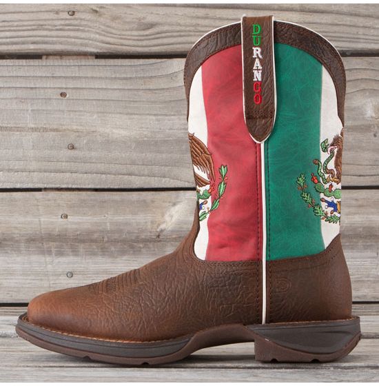 Mexican flag boots clearance