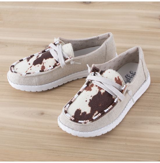Cow outlet hair shoes
