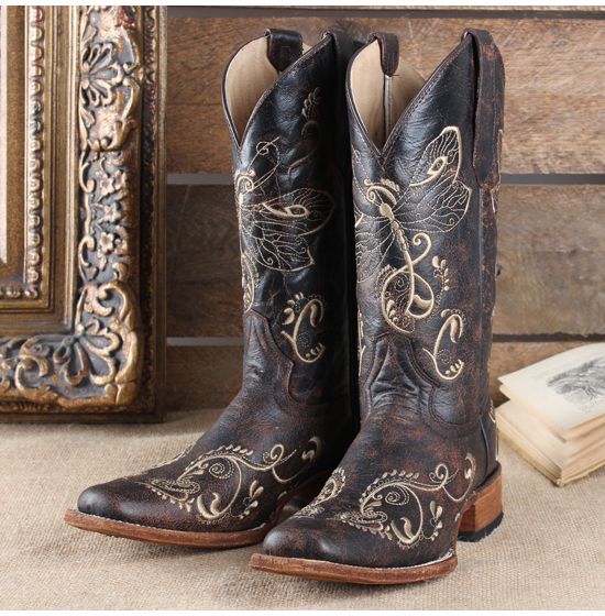 Corral Circle G Dragonfly Boots