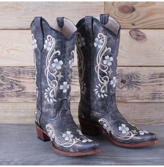 Corral Circle G Floral Boots